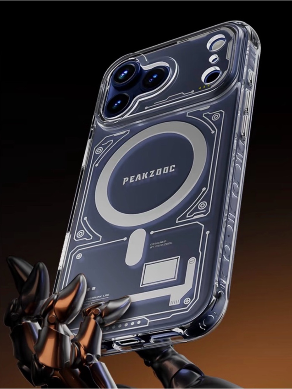 Transparent MagSafe-Compatible Phone Case - Picture 3 of 10